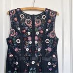 Needle & Thread  • Floral Ombré Embellished Tulle Midi Dress black beaded Photo 4