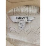 Rent the runway xs white pullover LK Bennett ribbed Jean sweater ivory preppy Photo 6