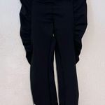 Lululemon  Womens Black Ruched Capri Cropped Leggings Size 6 Photo 1