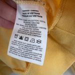 Nike Set Terry Towelling Tracksuit Retro Femme Sweatshirt Snap Shorts Yellow XS Photo 5