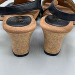 Life Stride  size 8.5 strappy faux cork wedge sandal Photo 2
