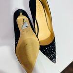 Chic Black and Silver Heels by Size 8.5 Photo 3