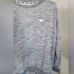PINK - Victoria's Secret Victoria Secret Pink gray marbled crew neck sweater Size XS Photo 12