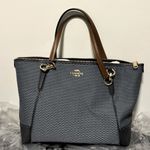 Coach Jacquard AvaTote Style F28468
Blue/Navy Photo 1