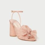 Loeffler Randall NEW NIB Camellia Beauty Pleated Bow Heels Photo 1