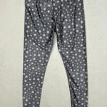 Terez Performance Ankle Starlight Leggings In Gray and White Women's Size Large Photo 5