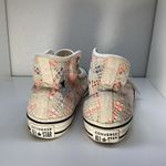 Converse Chuck Taylor All Star Hi Boho Crochet High Top Sneakers Size 8.5 Photo 3