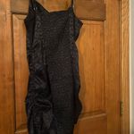 Wild Fable Black Satin Mini Dress Photo 1