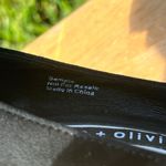 Alice + Olivia  Black Velvet Pink Bow Stiletto Pumps Size 37 / US 6.5 Photo 7