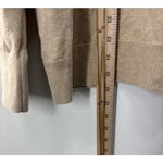 J.Crew Long Sleeve Soft Terry Polo Shirt Women's XXL Tan With Cashmere Size undefined Photo 3