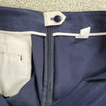 Talbots  Womens Heritage Pants 12 Blue Straight Stretch Career Business Office Photo 4