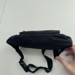 Vintage 80s Pro Spirit Black Canvas Fanny Pack Waist Belt Bag Hip Pack Grunge Photo 9