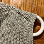 Eileen Fisher  Cotton Blend Italian Yarn Loose Knit Sleeveless Top - Size Medium Photo 7