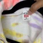 RE/DONE  x Hanes Neon Space Dye 70s Half Zip Tie Dye Sweatshirt Photo 1