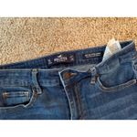 Hollister High Rise Super Skinny Jeans Ripped Blue Denim Size 27x32 Photo 6