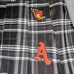 No Boundaries  Plaid Black With Patch School Girl Goth 90's Skirt Photo 1