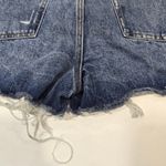 Lovers + Friends Austin Super High Rise Cut Off Short in Horizon Size 29 Photo 9