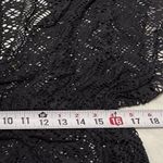 Becca by Rebecca Virtue Womens Empire Waist Dress Black Beach Cover Size XL Photo 6