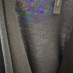 BCBGMAXAZRIA BCBG MaxAzaria Shawl Collar Black Sweater Dress Silk Blend Women’s Size Large Photo 6