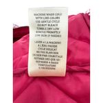 BLANKNYC Floral Quilted Bomber Jacket Pink White Burgundy Women's XL Drawstring Photo 8