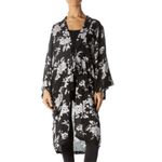 Spiritual Gangster Floral Kimono Duster Open Front OS Photo 6