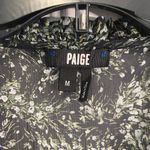 Paige  Black and Gray Patterned Blouse Photo 1