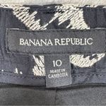 Banana Republic  Floral Embroidered Chino Shorts Black Tan 10 Photo 6