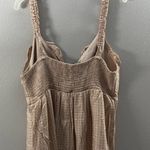 American Eagle  Women Beige Plaid Mini dress size L‎ Photo 7
