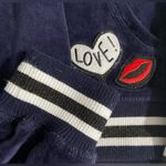 Betsey Johnson  Performance Track Suit Size Medium Blue Photo 12