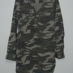 EXPRESS  Camo Shirt Dress XS Photo 0