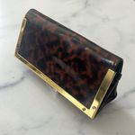 Tory Burch Tortoise Gold Tone Sunglasses Case Photo 4