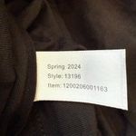 Marine layer  Lexi Daytime Midi Dress in Black Rib Women's Large Bodycon LBD NWT Photo 16