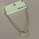 Forever 21 NEW Gold Tone Layering Necklaces Photo 1
