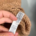 Aerie Wool & Alpaca Orange Chunky Knit Oversized Knit Sweater XS Autumn Fall Photo 3