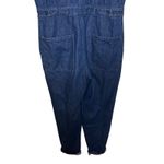 Outerknown  Indigo Blue Denim Jumpsuit Womens Size XS Organic Cotton Photo 2
