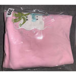 Morning Sun Snowman Embroidered Pink Fleece Sweatshirt 2XL Winter Holiday cute Size 2X Photo 6
