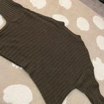 American Eagle ribbed knit cropped sweater Photo 3