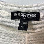 EXPRESS  embroidered ivory floral top in size large. Photo 1