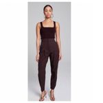 ALC Frank A.L.C. Victoria High-End Designer Black Stretch Knit Tank Top Size Medium Photo 1