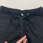Old Navy Black Linen Blend High Rise Pull On Shorts M Photo 1