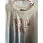 Rae Dunn  Trick Or Treat Crewneck Sweatshirt Woman’s Size Medium Photo 2