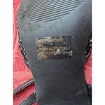 Madden Girl Black Strappy Mesh Heels with Rhinestones size 10 Photo 5