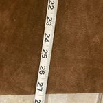 Leather Asymmetrical Skirt Pamela McCoy Collections Size L Photo 7