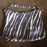 Kate Spade Dark Gray & White Zebra Purse Photo 1