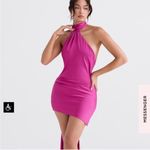 House Of CB ‎ 'Aida' hot Pink Satin Mini Dress NWOT Size M Photo 1