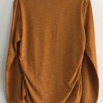 Calia by Carrie Calia Women's Tissue Texture Long Sleeve in Golden Warmth size L NWT Photo 2
