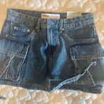 Bershka  Denim Mini Cargo Skirt Photo 0