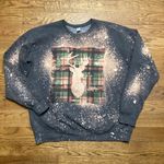 Tultex  Charcoal Gray Deer Graphic Crewneck Sweatshirt. Size XL Photo 5