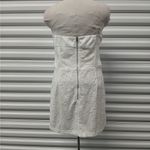 Princess Polly  Brea Strapless Mini Dress Size 12 White Embroidered Lace Party Photo 5