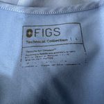 FIGS Catarina One-Pocket Scrub Blue Womens Top Size L Photo 3